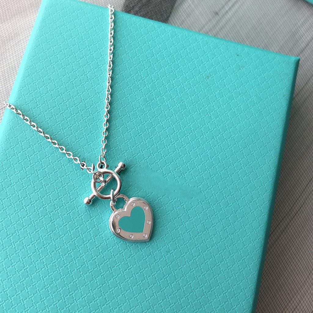Tiffany Love Heart Blue Bracelet