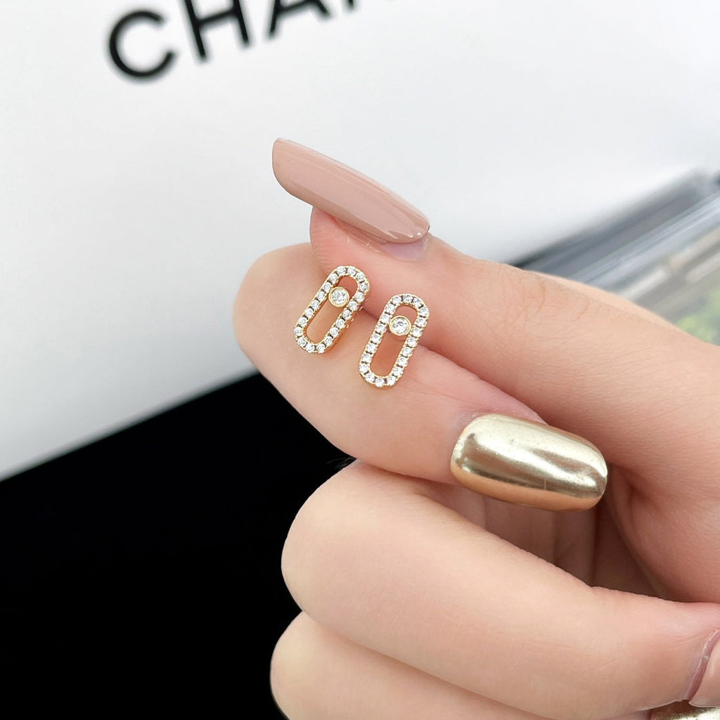 Chaumet Move Uno Cubic Zirconia Small Earrings
