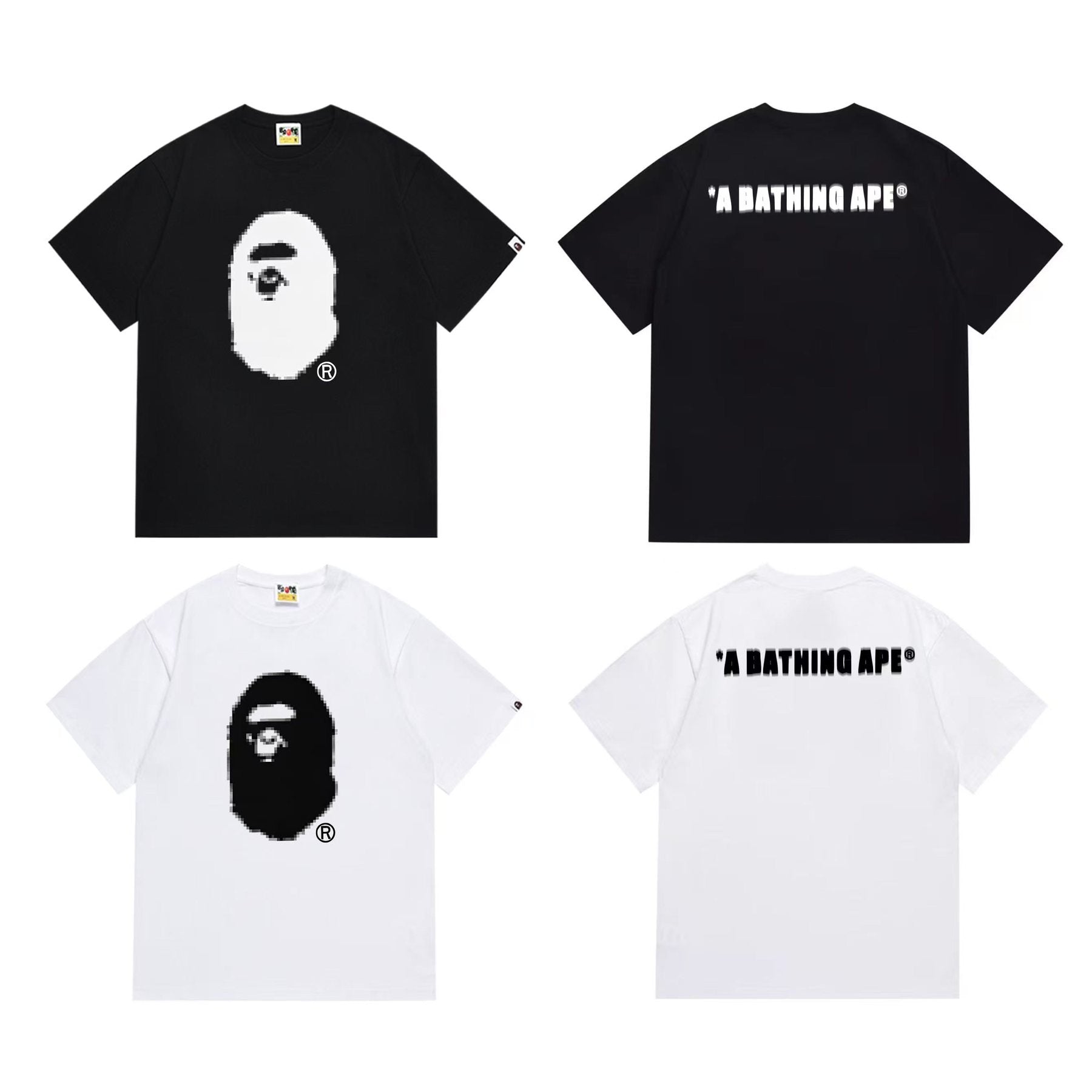 BAPE Ape Head Graphic Short-Sleeve T-Shirt — comparison