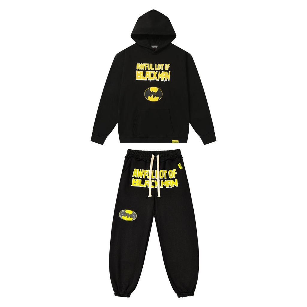 THAT'S A AWFUL LOT OF COUGH SYRUP Rising Star Graphic Hoodie & Sweatpants Set — front