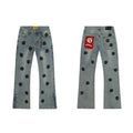 Godspeed Embroidered Washed Flared Jeans — hero