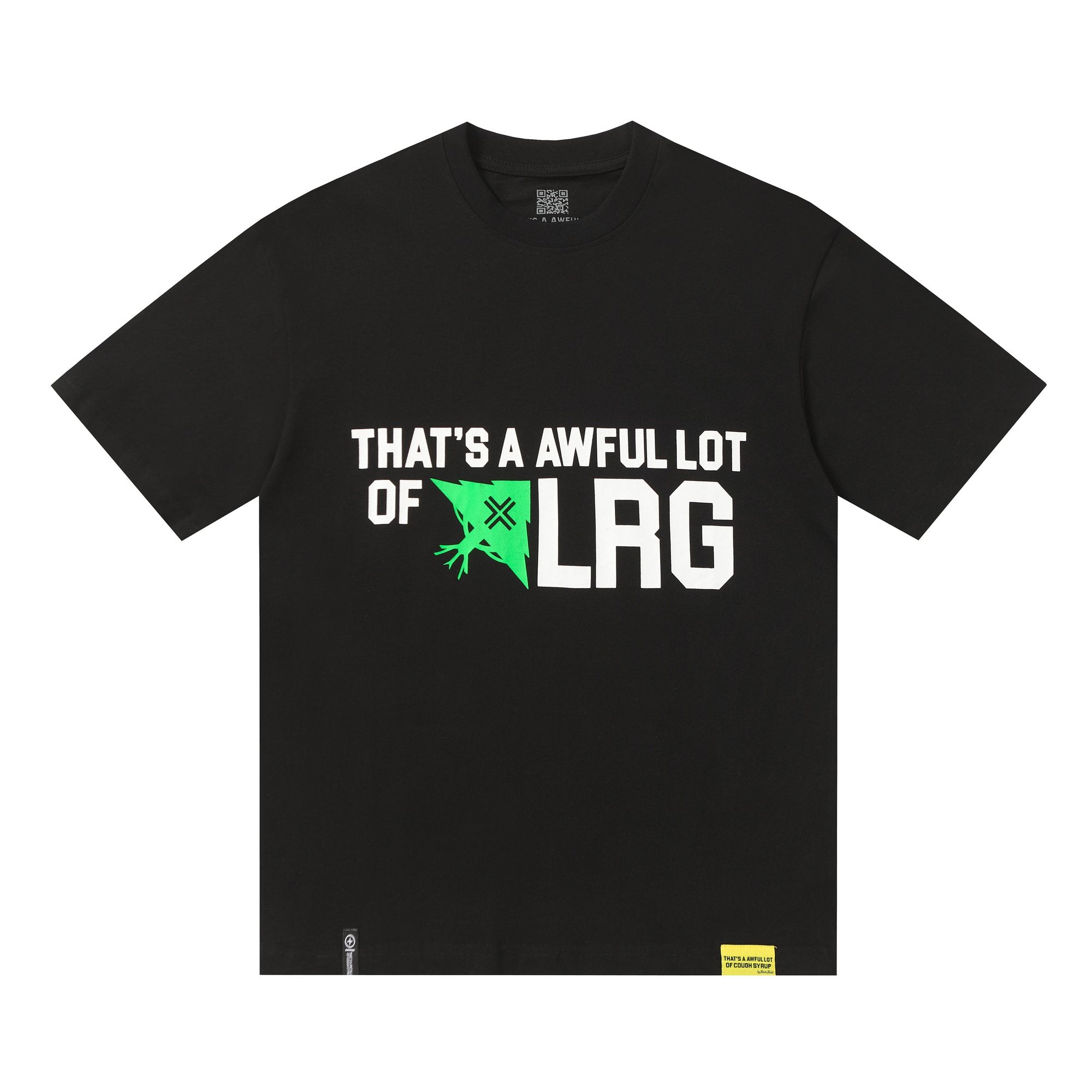 THAT'S A AWFUL LOT OF COUGH SYRUP Front & Back Graphic Short-Sleeve T-Shirt — hero