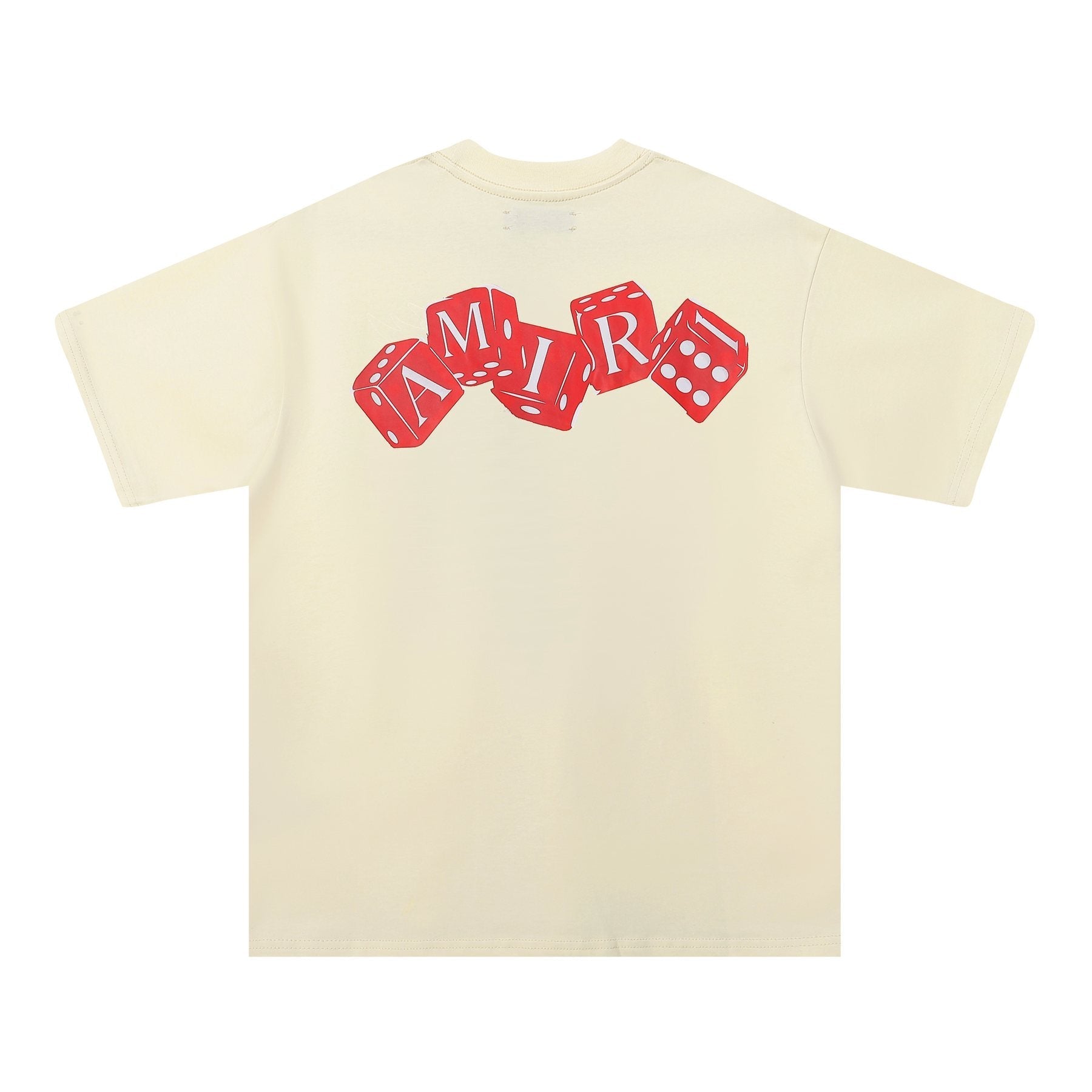 AMIRI Dice Letter Graphic T-Shirt — back