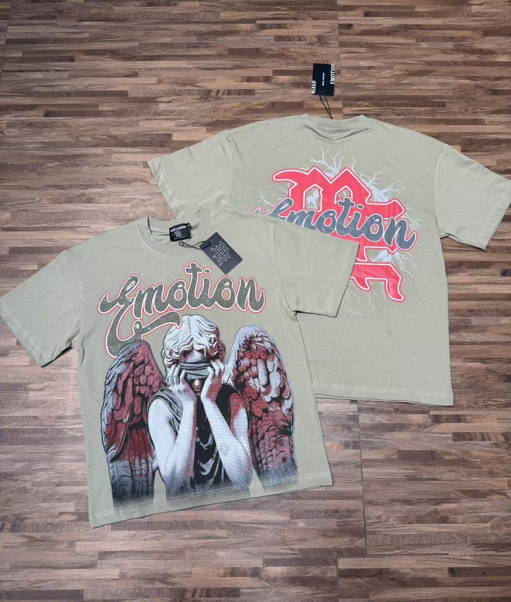 MIXED EMOTION Angel Graphic T-Shirt — context