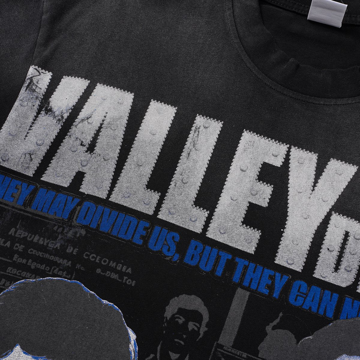 VALLEY Portrait Graphic Short-Sleeve T-Shirt — detail
