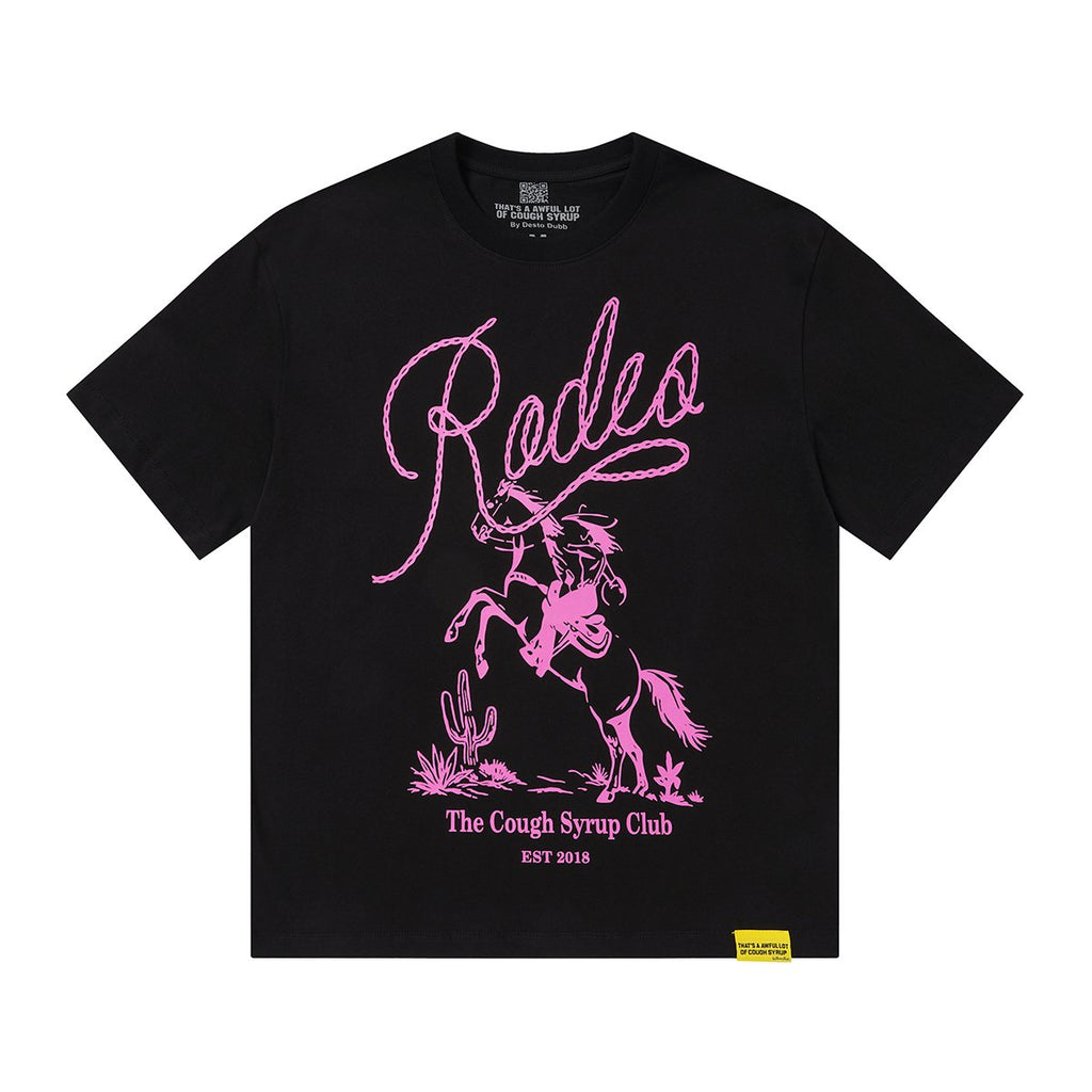 THAT'S A AWFUL LOT OF COUGH SYRUP Rodeo Graphic Short-Sleeve T-Shirt — hero