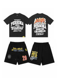 THAT'S A AWFUL LOT OF COUGH SYRUP Persona Houston Short-Sleeve Set — front