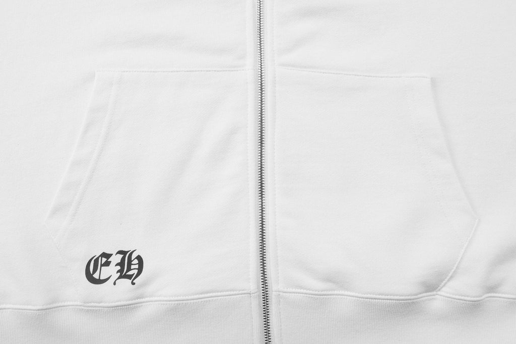 Chrome Hearts Horseshoe Graphic Zip Hoodie — detail