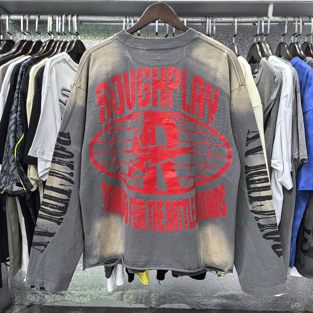 Rough Play Astro Boy Rhinestone Graphic Long-Sleeve T-Shirt — context