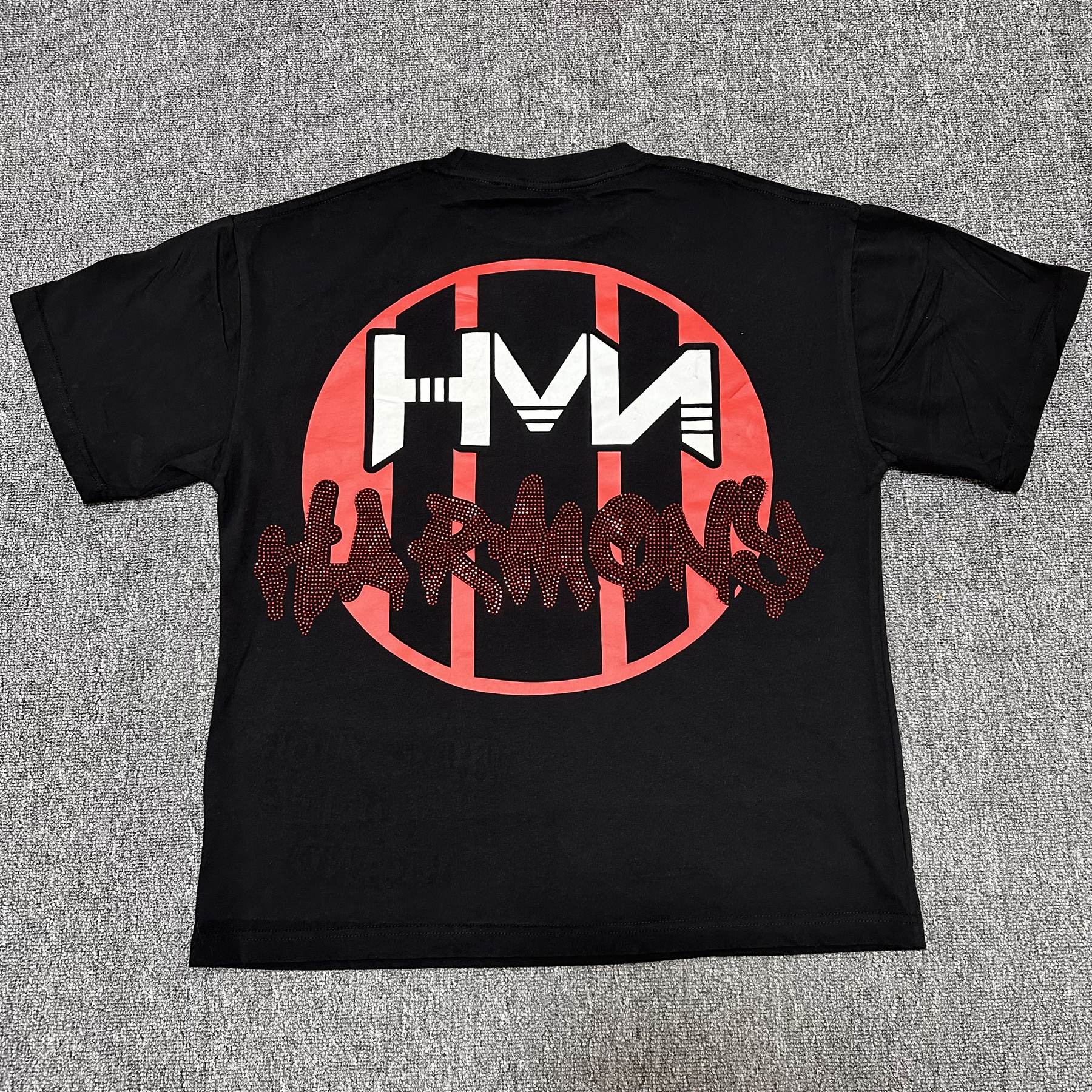 HARMONY Horror Graphic Short-Sleeve T-Shirt — back