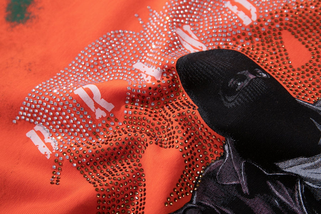 BKYS Revival Seated Figure Graphic T-Shirt — detail