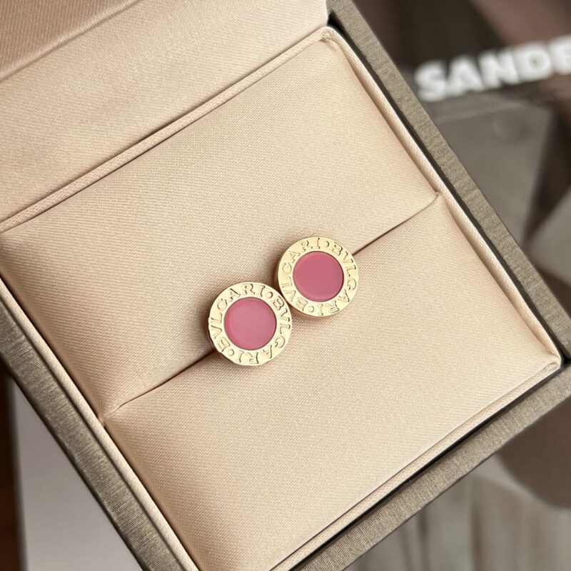 Bvlgari Earrings Cluster Pink MOP