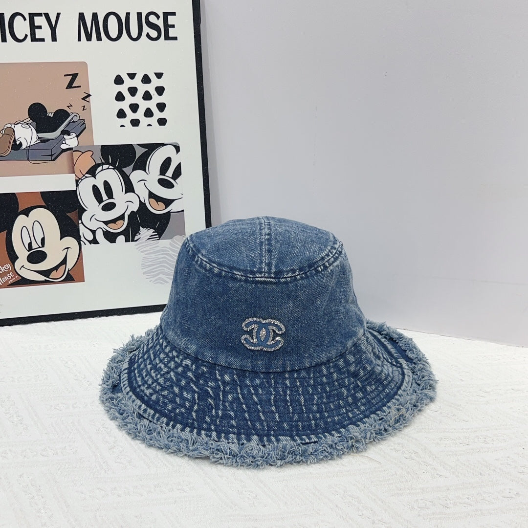Chanel Denim Fisherman Hat