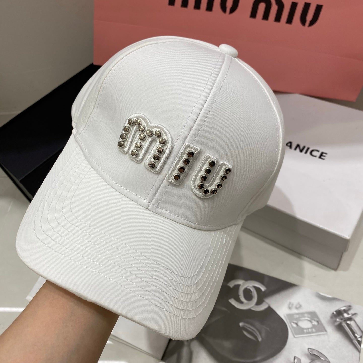 MiuMiu Baseball Cap